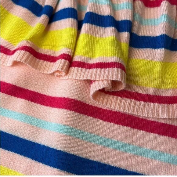 GUESS Off-Shoulder Striped Top - Size Small - Picture 7 of 8